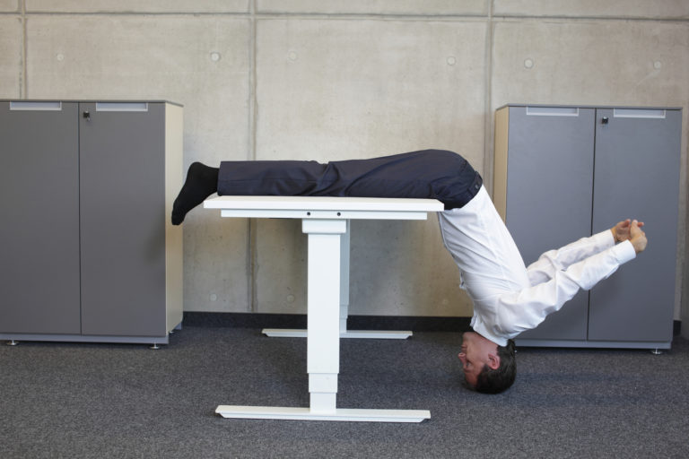 6 desk stretches