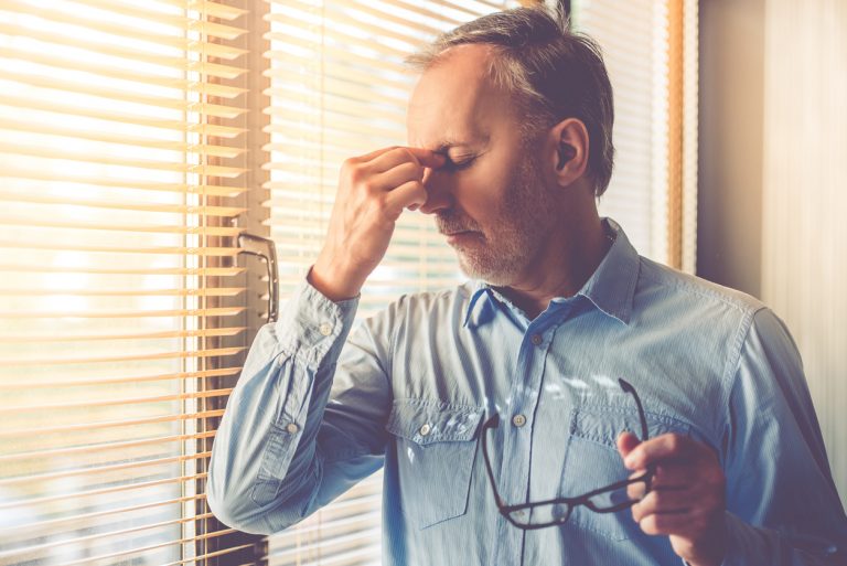 sinus pain massage therapy