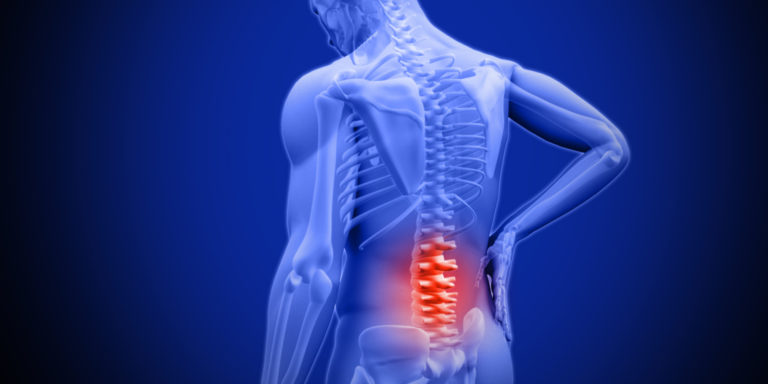 dehydrated spine