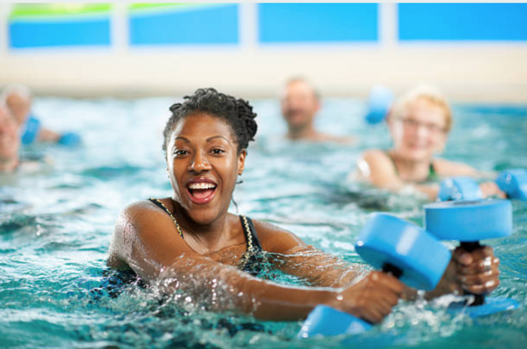 water aerobics