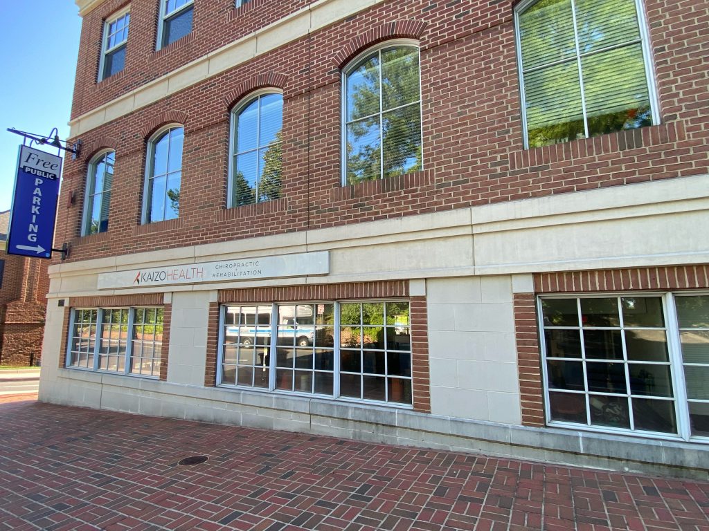 Outside view of the Kaizo Health Chiropractic office in Fairfax, VA