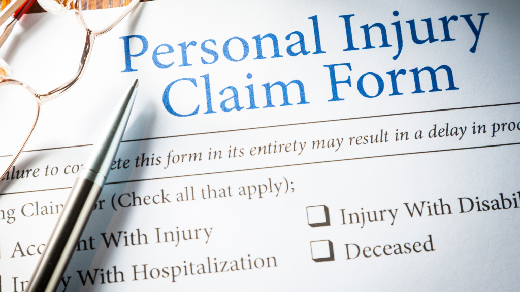 personal injury claim form for chiropractic referral for personal injury case in rockville, maryland