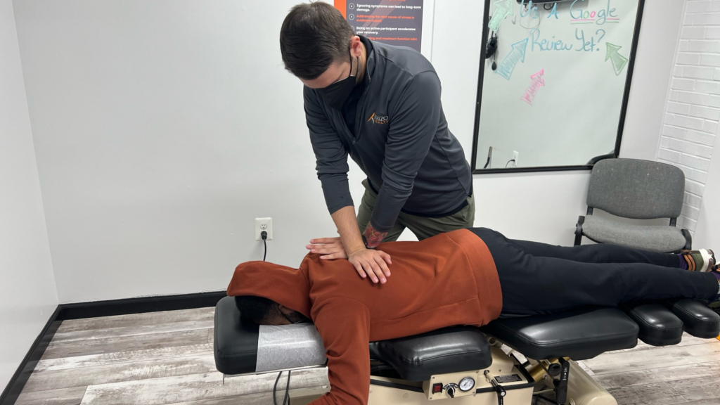 chiropractor specialized in veteran care treating patient in fort Washington, maryland