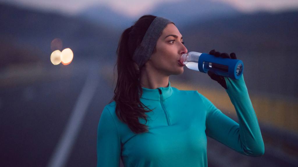 running who uses iv nutrition after workout for recovery and to help reduce stress on the body
