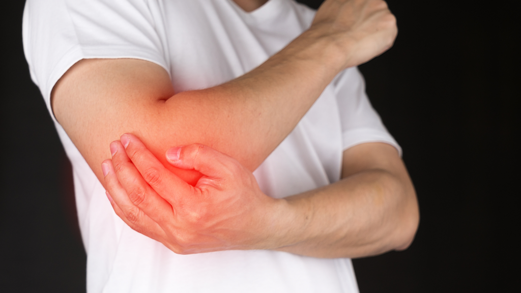 elbow that needs a trigger point injection to help reduce pain at kaizo health 