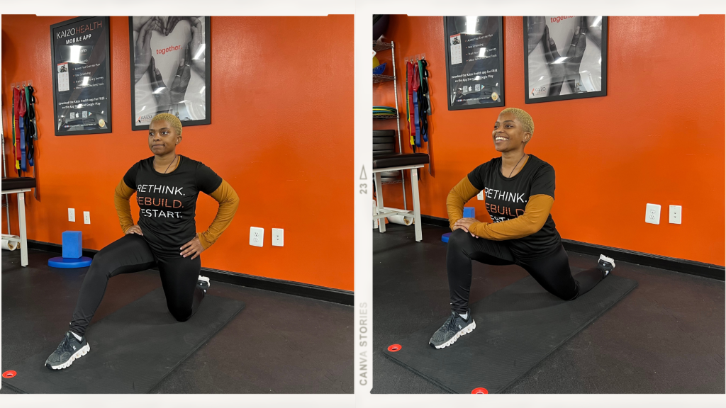 hip flexor stretch